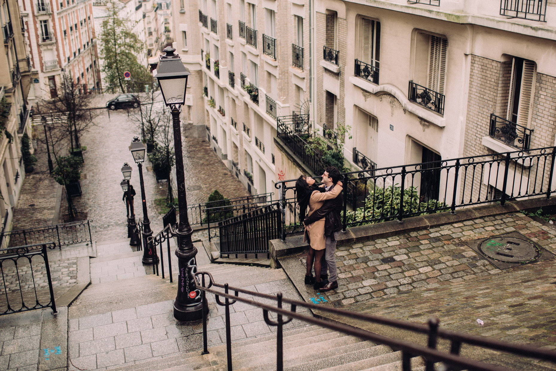Engagement Montmartre Paris Photographe