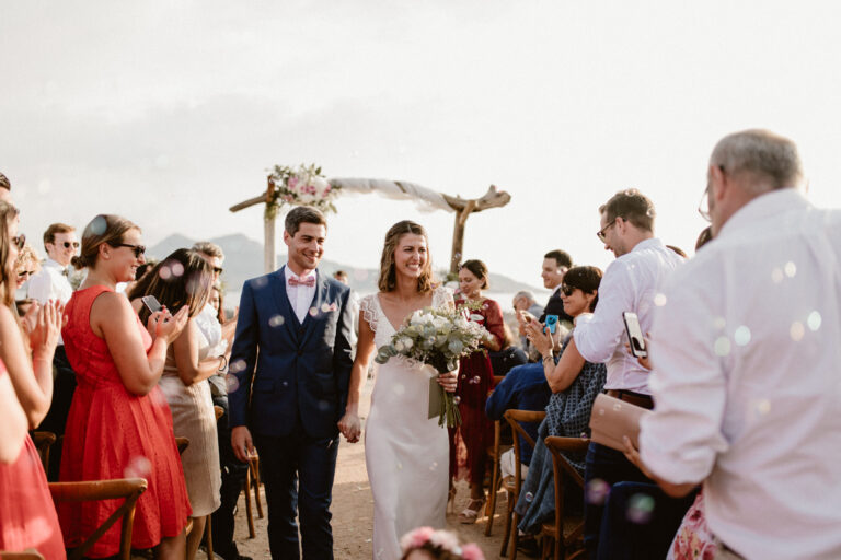 Un mariage Corse au Rocher de Lumio