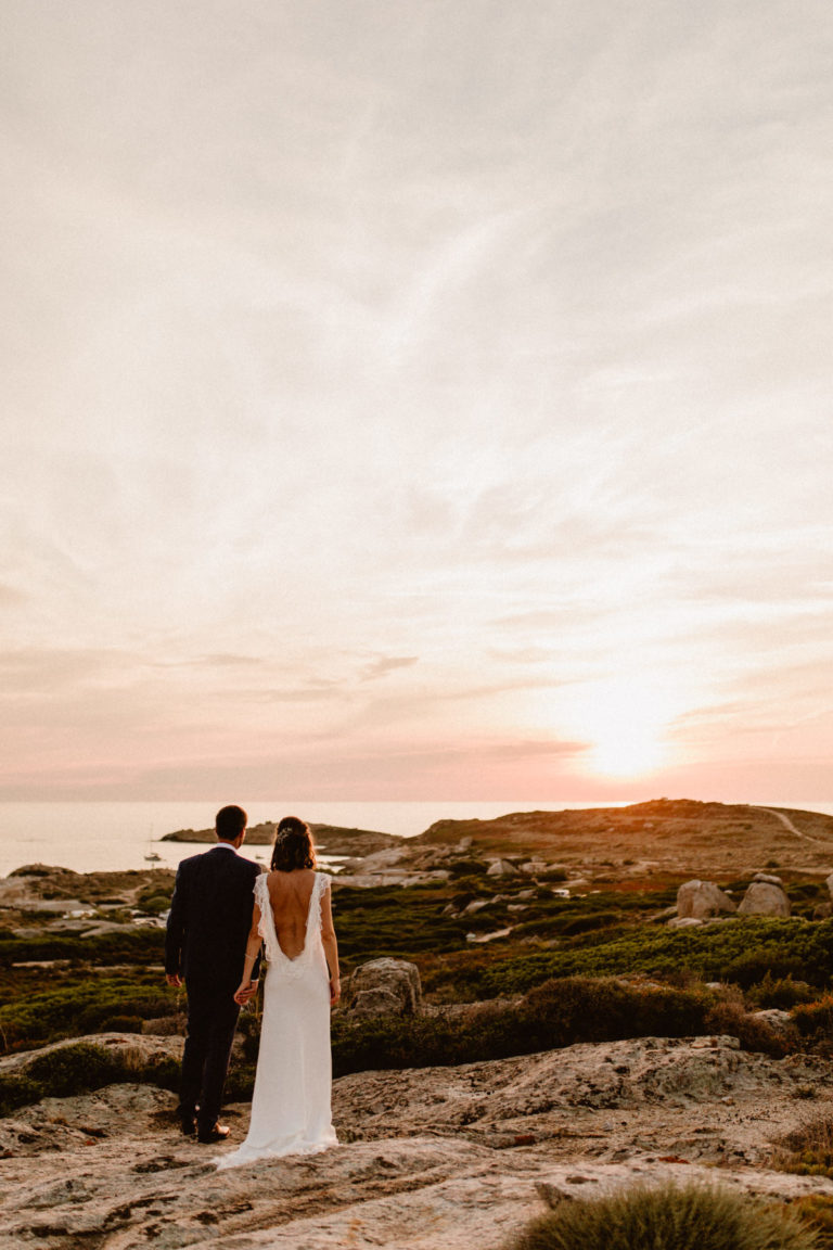 Le rocher lumio mariage corse