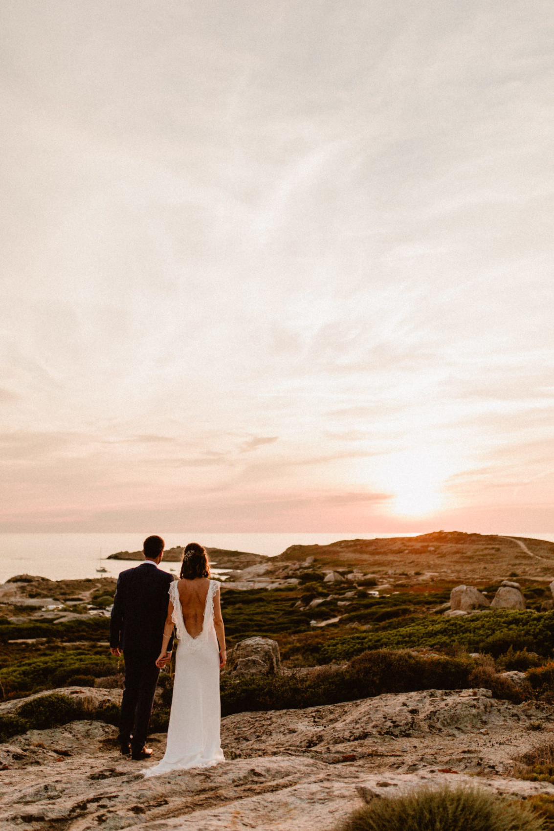 Le rocher lumio mariage corse