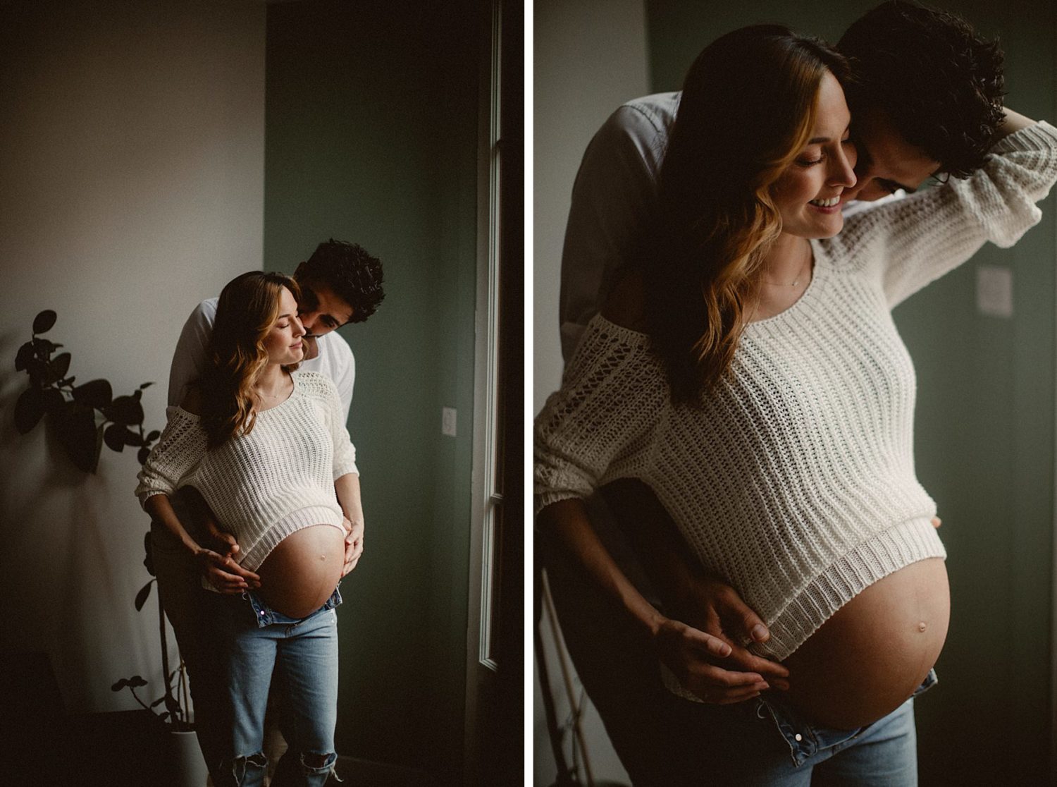 Séance maternité à domicile - Jema Love Photographie