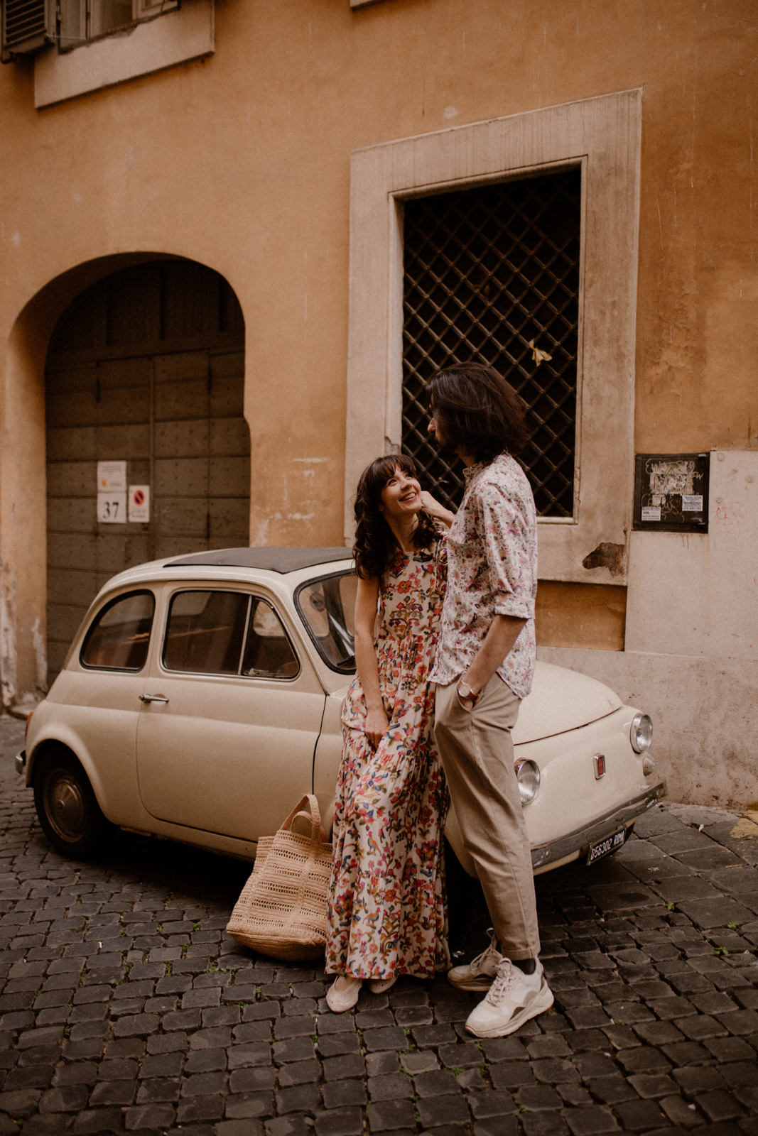 Engagement session in Roma photographer