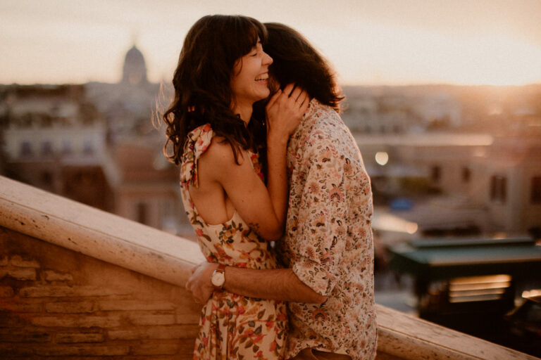 Une lune de miel à Rome en Italie