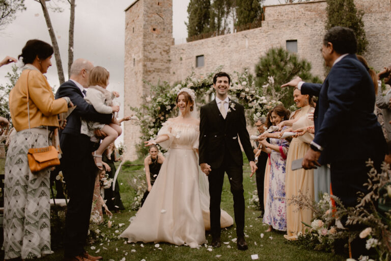 Un mariage élégant en Toscane au Castello Di Reschio