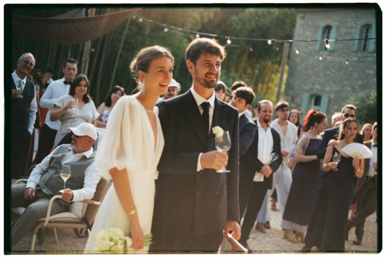 A wedding filled with wine, love, and film at the Couvent Notre-Dame des Prés, Provence