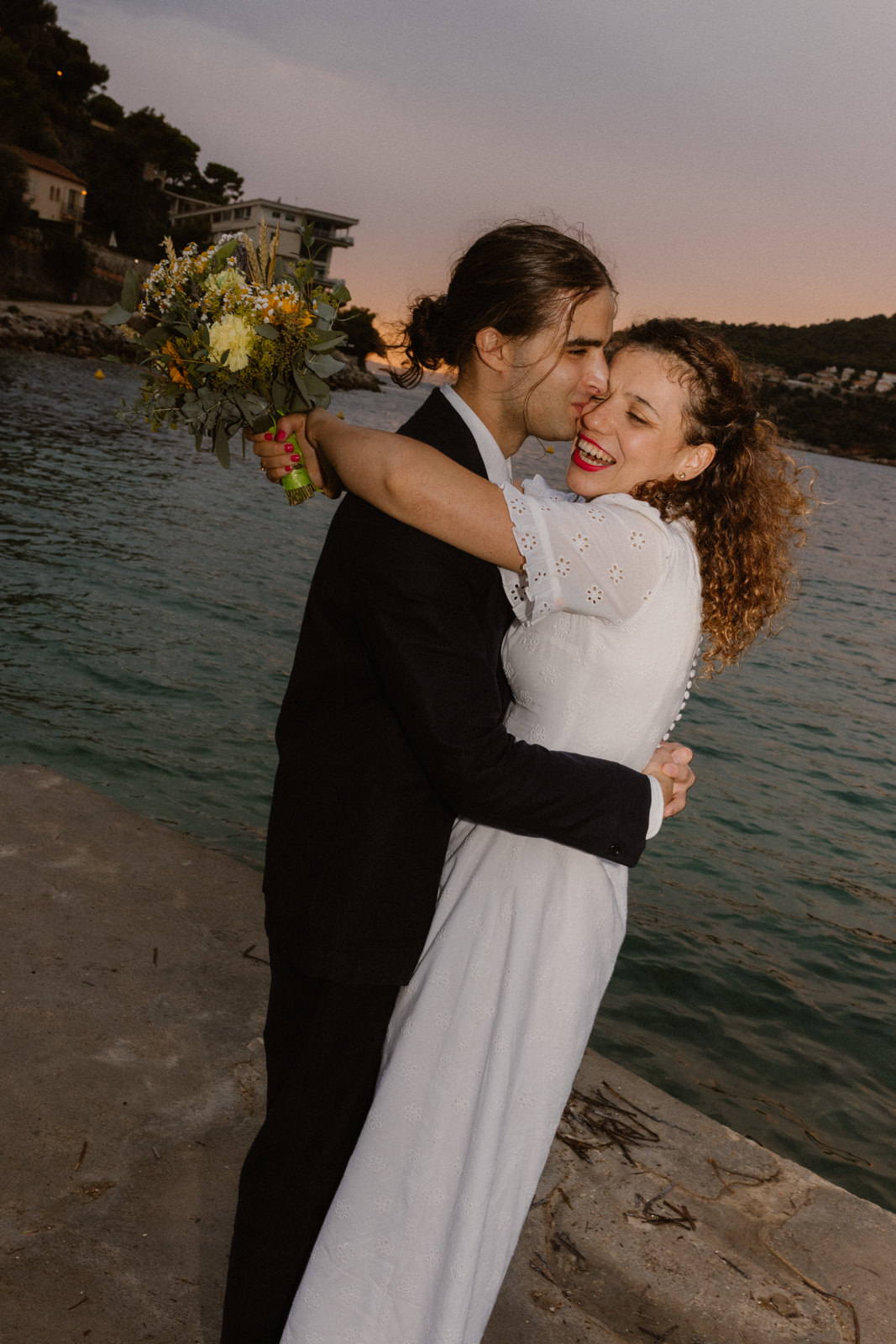 couple photo session in saint jean cap ferrat
