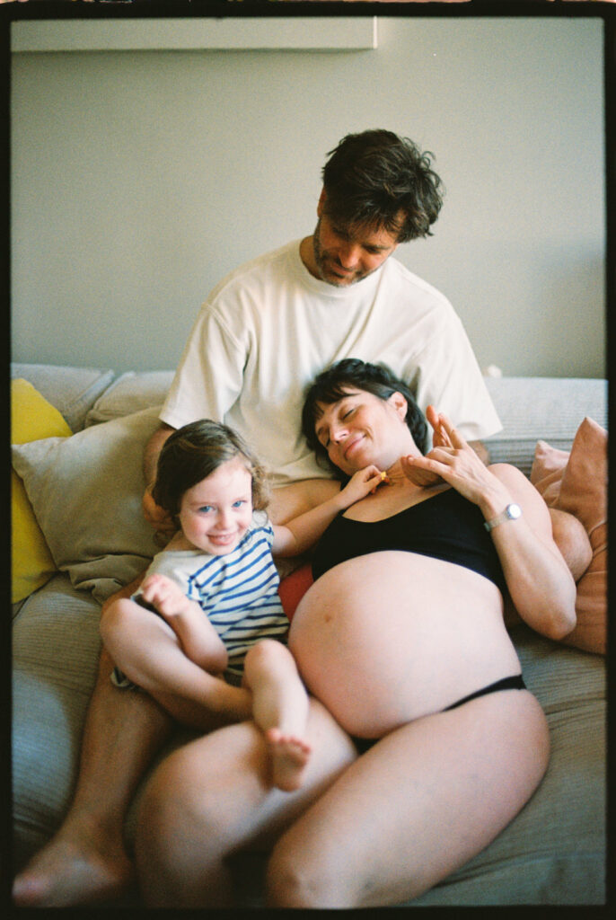 Family photography in Berlin in film photography
